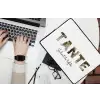 Tante - Lettercollage laptophoes neopreen klein -bureau