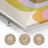 Stapel - Vormen - Geblokt - Oranje plexiglas 5mm klein -sfeer2