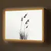 Minimalistisch - Stelen - Wit Light Box met batterij (Wandlamp) middel -z3d_website
