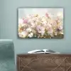 Bloemenveld - Lichte tinten - Geschilderd canvas 2cm klein -sfeer4