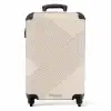 Minimal - Kruisende lijnen op NBS - Handbagage koffer - Unisex middel -productfoto_recht