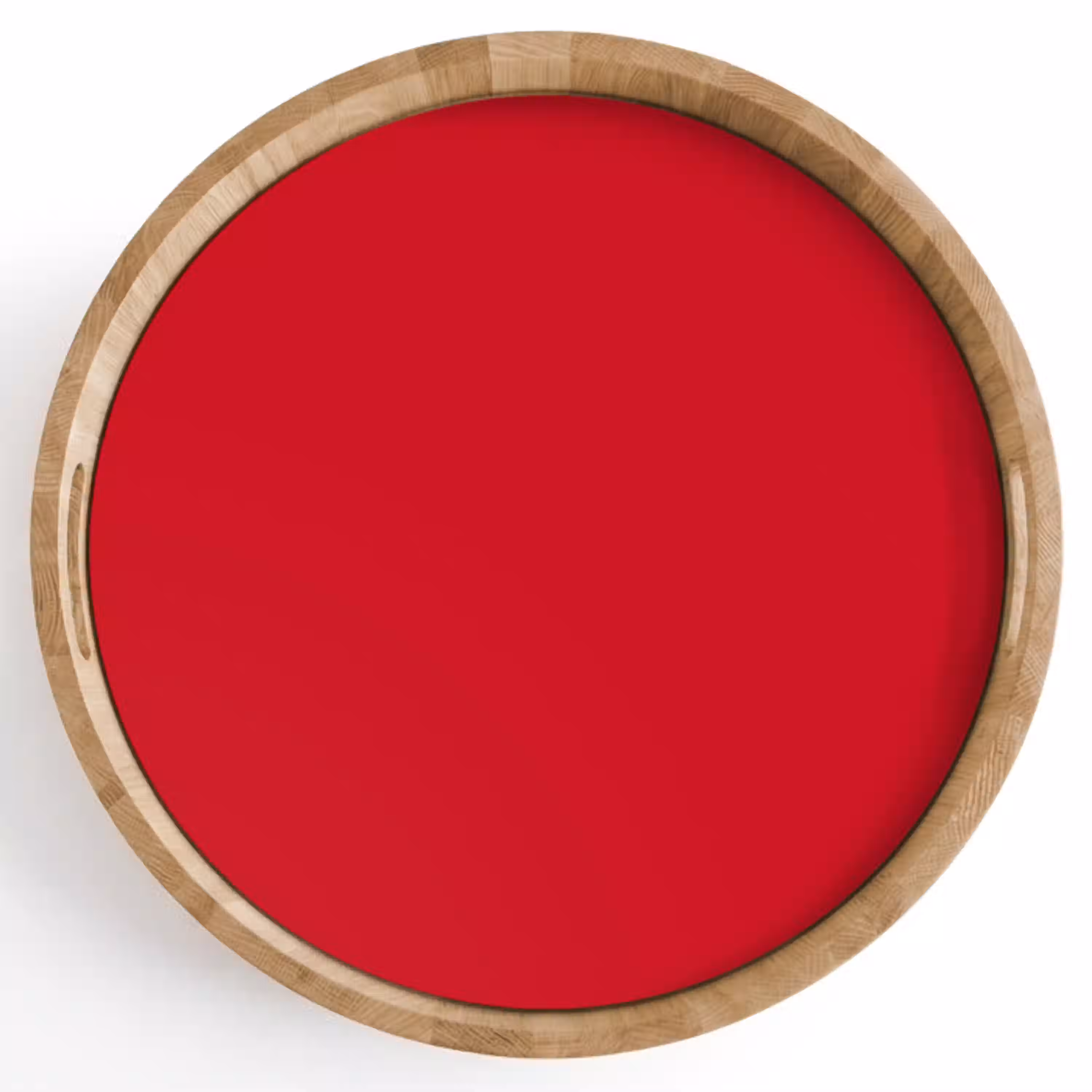 Crimson - Velvet - Rood Dienblad Rond middel 914 -z3d_shopping