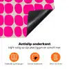 Stippen - Patroon - Roze Inductie beschermer vinyl 3mm klein 276 -zzzzzzz-td-onderkant