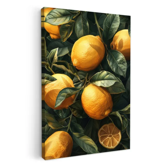 Citrus Zonlicht KitchenYeah - Keuken - Canvas klein -3d