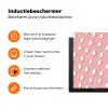 Patroon - Wit - Bliksem - Roze Inductie beschermer vinyl 3mm klein 276 -zzzzzzz-td-ups