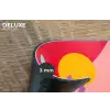 Bladeren - Zon - Abstracte vormen Placemat vinyl groot -closeup