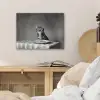 Bengaal - Kat - Tafelkleed - Zwart - Wit - Dier PET vilt klein -sfeer3