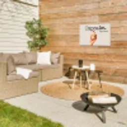 Cupcake - Zoet - Kers Tuinposter op houten frame 2 cm dik klein -sfeer2