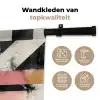Roze - Abstract - Aesthetic - Modern - Vormen Wandkleed katoen klein -sfeer2