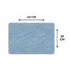 Golven - Ritmisch - Blauw Placemat vinyl groot 368 -specs