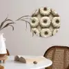 Donuts - Chocolade - Wit - Beige Wandcirkel plexiglas klein -sfeer4