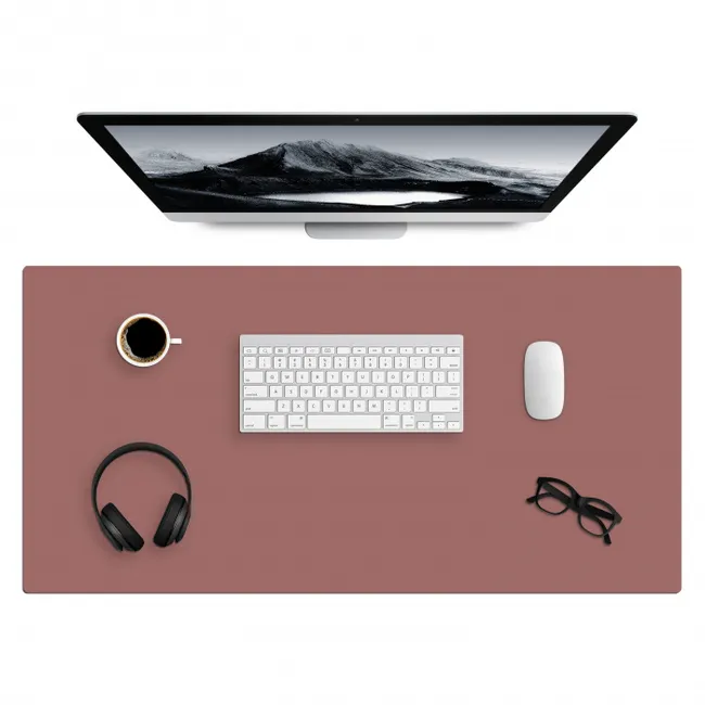 Desk Mat - Terracotta - Patterns - Pink