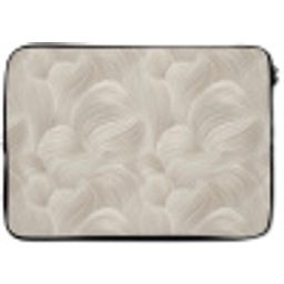 Lijnen - Waaier - Beige laptophoes neopreen klein 279 -zkaufland3dotto