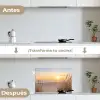 Zonsondergang - Duinen - Zee keuken achterwand spatscherm klein -voor_na_ES