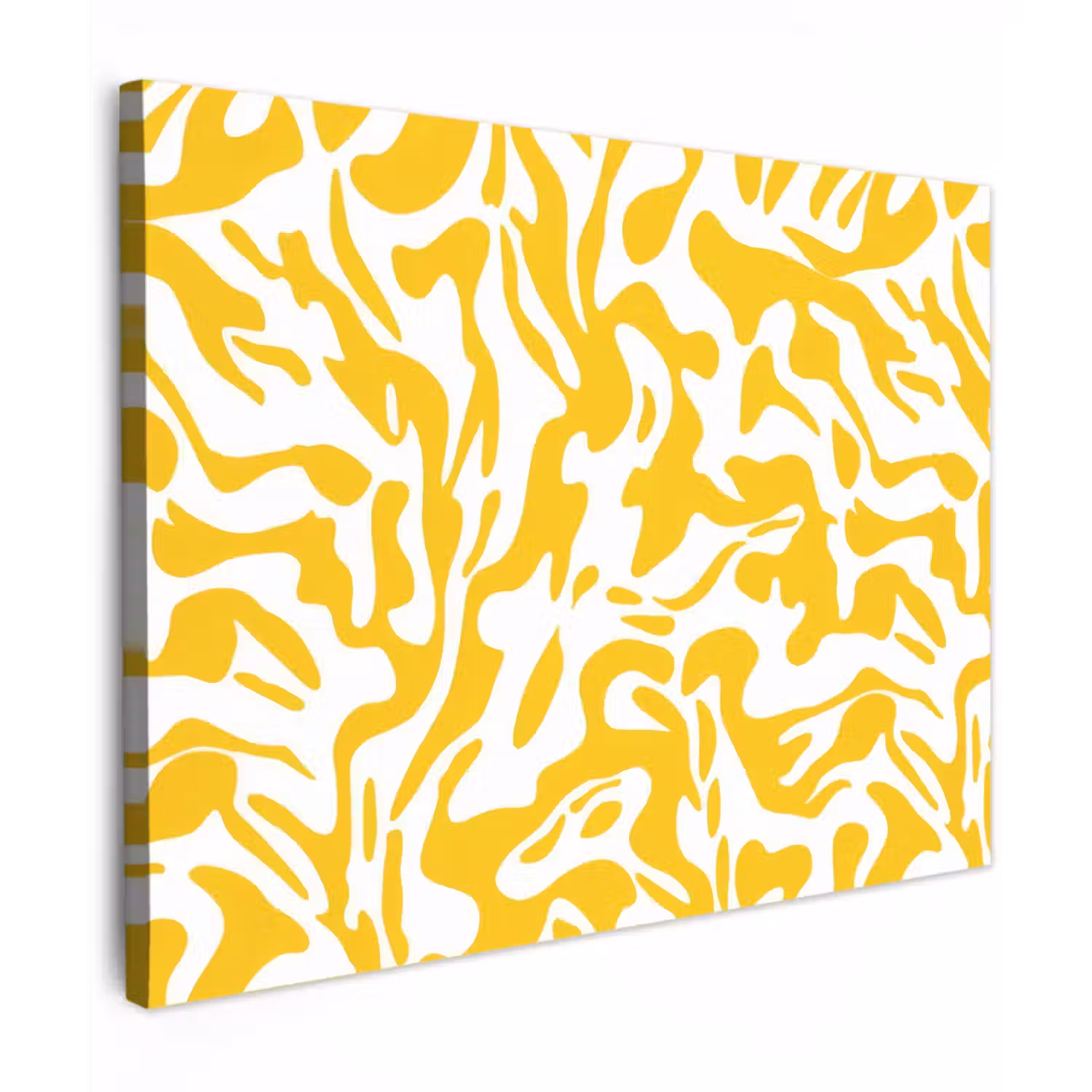 Canvas schilderij - Vormen - Wit - Abstract