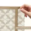 Patroon - Klassiek - Beige Light Box met batterij (Wandlamp) middel 907 -USP_websiteprintNL