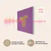 Manifest that shit - Paars - Glitter PET vilt klein -USP_NL