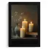 Kaarsen - Stilleven - Rustiek - Boeken KitchenYeah - Keuken - Fotolijst klein -3d