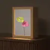 Planten - Anthurium - Groen - Roze Light Box met kabel (Tafellamp) klein -z3d_website