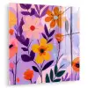 Bloemen - Kleurrijk - Bladeren plexiglas 5mm klein -zzzproduct_nieuw