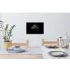Gipskruid - Bloemetjes - Wit - Minimalistisch Muursticker klein -eettafel