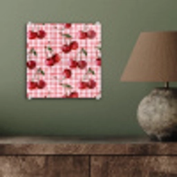 Kersen - Blokken - Rood plexiglas 5mm klein 11 -sfeer3