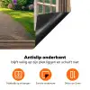 Doorkijk - Tuin - Raam - Hortensia - Bloemen Inductie beschermer vinyl 3mm klein -zzzzzzz-td-onderkant