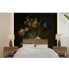Vaas met bloemen - Schilderij van Rachel Ruysch fotobehang vinyl groot -bed