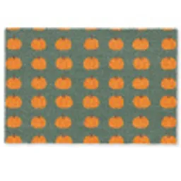 Pompoen - Patroon - Oranje Deurmat klein 898 -zkaufland3d