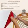 Minimalistisch - Boog - Lijnen - Beige keuken achterwand spatscherm klein -spatscherm_NL