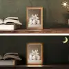 Lelies - Eieren - Pasen Light Box met kabel (Tafellamp) klein -sfeer3