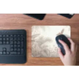 Papagaai - Jungle - Tropisch muismat rubber klein -toetsenbord