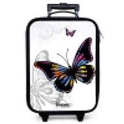 Petal papillon Kinderkoffer - Zwart klein -zzz_website3d