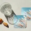 Siergras - Wind - Lichtbruin onderzetter kurk middel -sfeer4