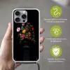 Bloemen - Vrolijk - Vaas Hoesje iPhone 16 Pro Max met koord klein -sfeer2_NL