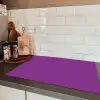 Paars - Kleuren - Effen Inductie beschermer vinyl 3mm klein 276 -sfeer3