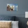 Zeilschip - Huizen - Kade - Zee poster papier klein -sfeer2