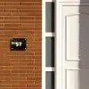 Gouden verfspatten - Traditioneel Naambord Rechthoek middel -sfeer3-rechthoek-S