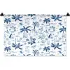 Zee - Strand - Blauw - Wit Wandkleed katoen klein 269 -zz3d