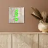 YOLO - Groen - Neon - Slangenprnt plexiglas 5mm klein -sfeer5