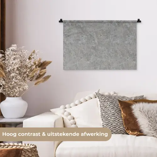 Patroon - Cement - Beton Wandkleed katoen klein 269 -sfeer1