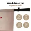 Cheesecake - Eten - Roze - Taart Wandkleed katoen klein -sfeer2