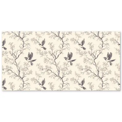 Takken - Vogels - Beige Balkonbeschermer Duitsland klein 596 -zz_3d