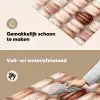 Macarons - Beige - Bruin Inductie beschemer met haakjes klein -ky-schoon-nl