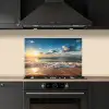 Strand - Zee - Zonsondergang keuken achterwand spatscherm klein -sfeer1