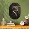 Oude Meesters - Schotse Hooglander - Dieren Wandcirkel Ovaal Forex klein -sfeer2