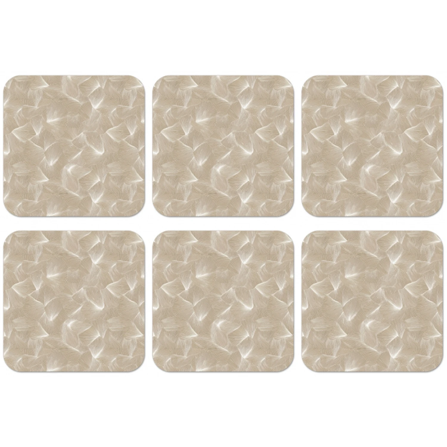 Organisch - Textuur - Beige onderzetter kurk middel 366 -zkaufland3dotto