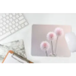 Bloemen - Bollen - Roze muismat rubber klein -witbureau