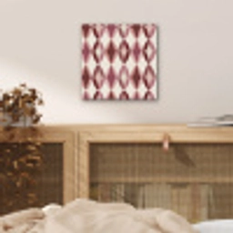 Ovaal - Textuur - Roze aluminium wit klein 46 -sfeer3