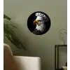 Arend -Amerika - Koksmuts - Vogel - Stoer Wandcirkel behangsticker klein -sfeer2